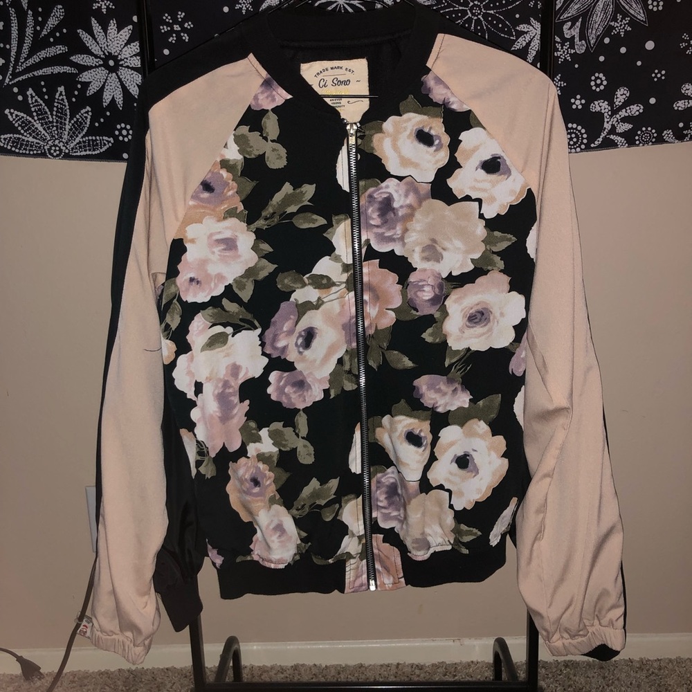 Light Floral Jacket